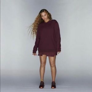 Adidas Ivy Park Maroon Sweatshirt NWT XL